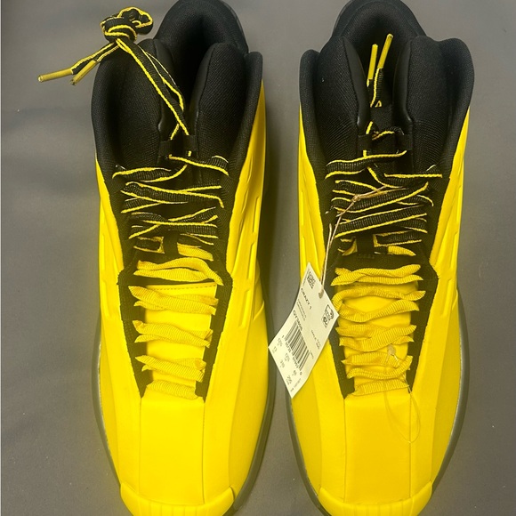 adidas Yellow and Gray Athletic Shoes main image 4